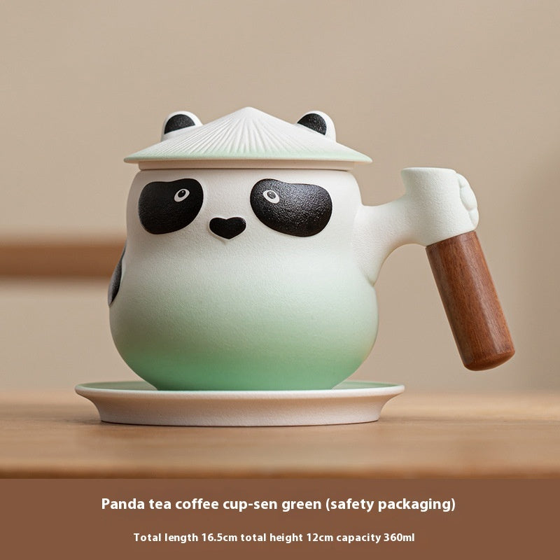 Panda Keramik Wassertasse (400 ml)
