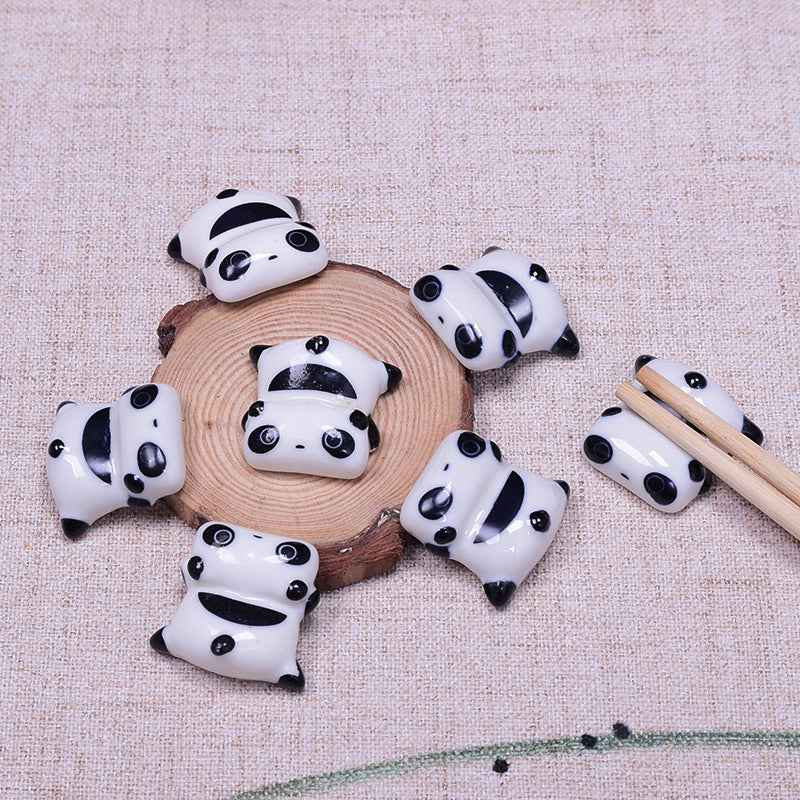 Panda Essstäbchenhalter aus Keramik