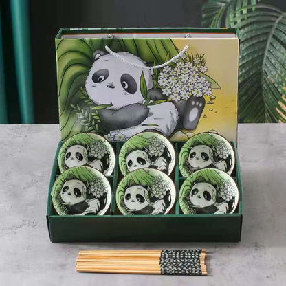 Panda Schüssel Set