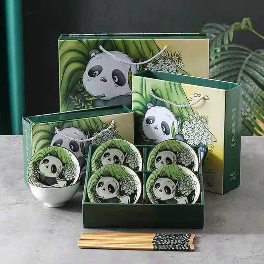 Panda Schüssel Set