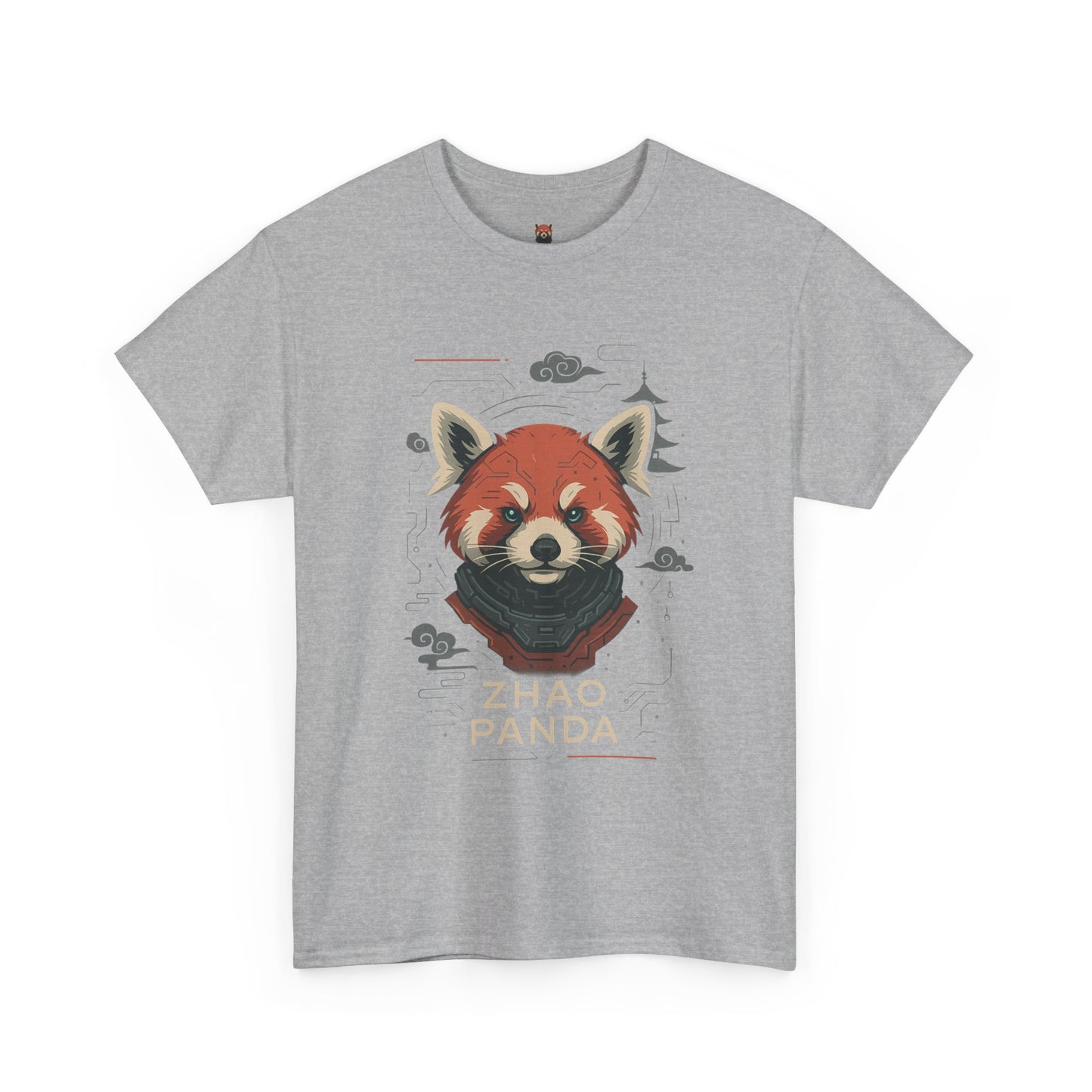 Panda Unisex Heavy Cotton T-Shirt