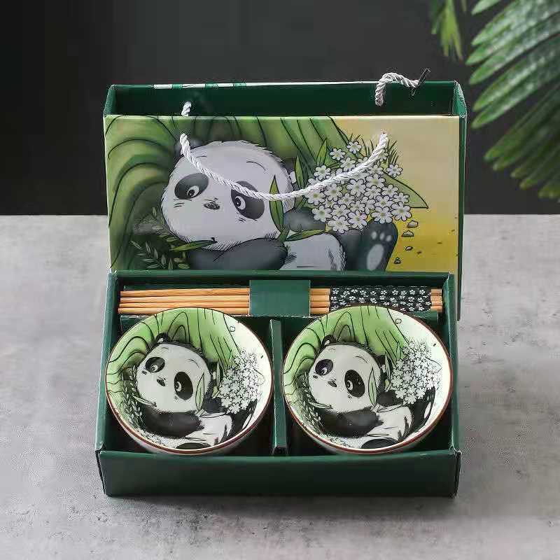 Panda Schüssel Set