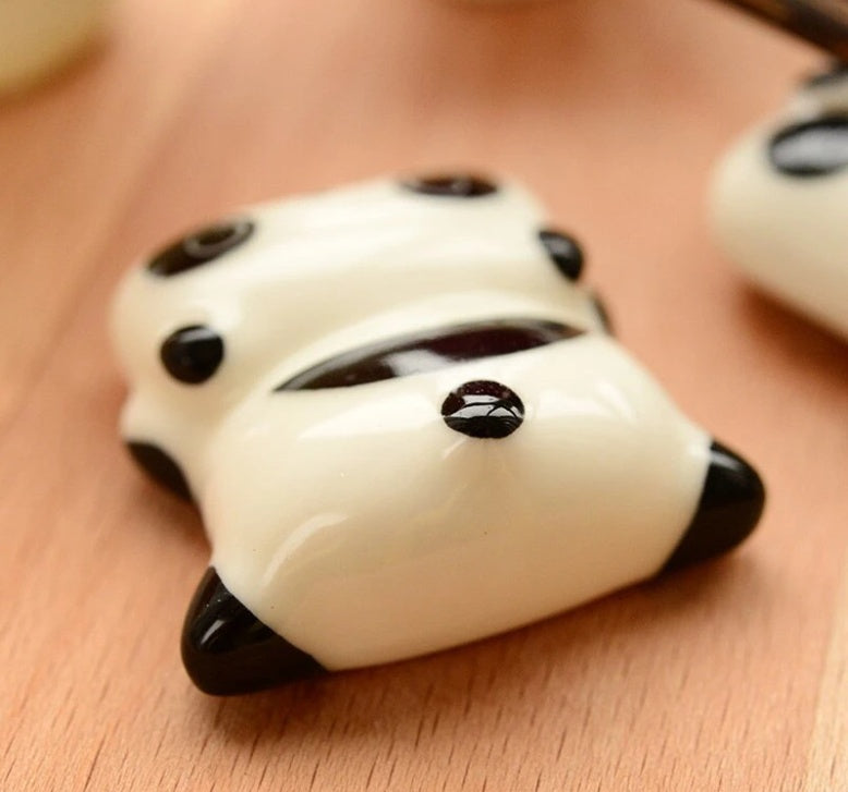 Panda Essstäbchenhalter aus Keramik