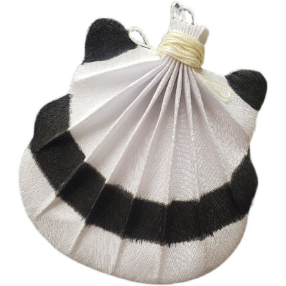 Handgefertigte Panda Geldbörse mit Hanfu Accessories