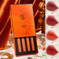 Matter Lippenstift in Orange als 4er Set oder Einzelnd