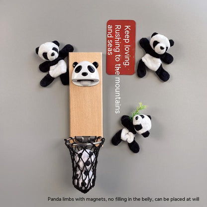 Cute Panda Three-dimensional Beer Bottle Opener Refridgerator Magnets