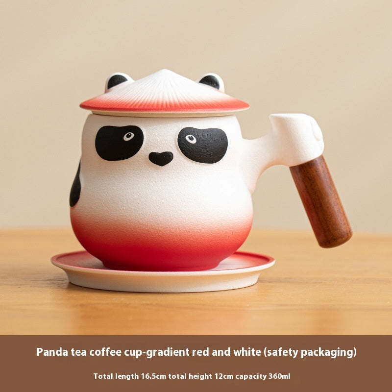 Panda Keramik Wassertasse (400 ml)