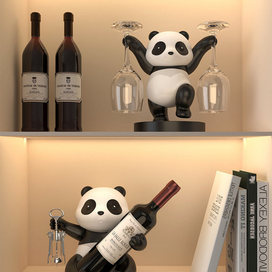 Panda Weinhalter kombinierbar mit Licht