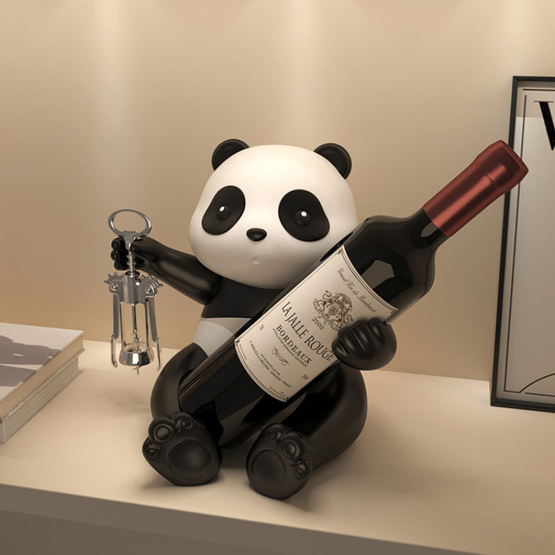 Panda Weinhalter kombinierbar mit Licht