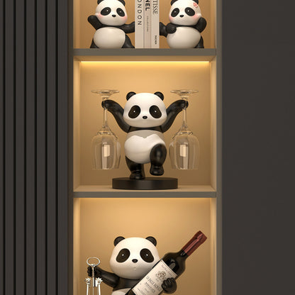 Panda Weinhalter kombinierbar mit Licht