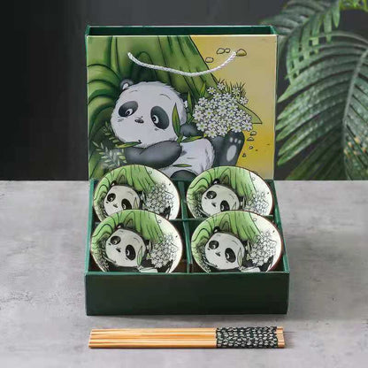 Panda Schüssel Set