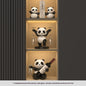 Panda Weinhalter kombinierbar mit Licht