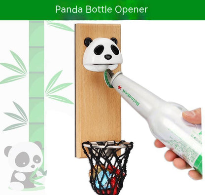 Cute Panda Three-dimensional Beer Bottle Opener Refridgerator Magnets